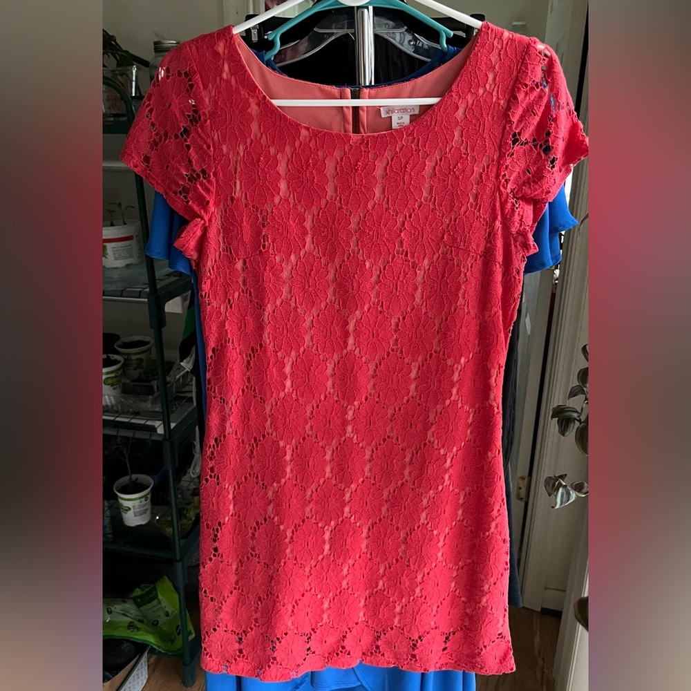 Red Lace Dress